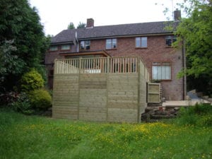 Cumnor Hill Decking