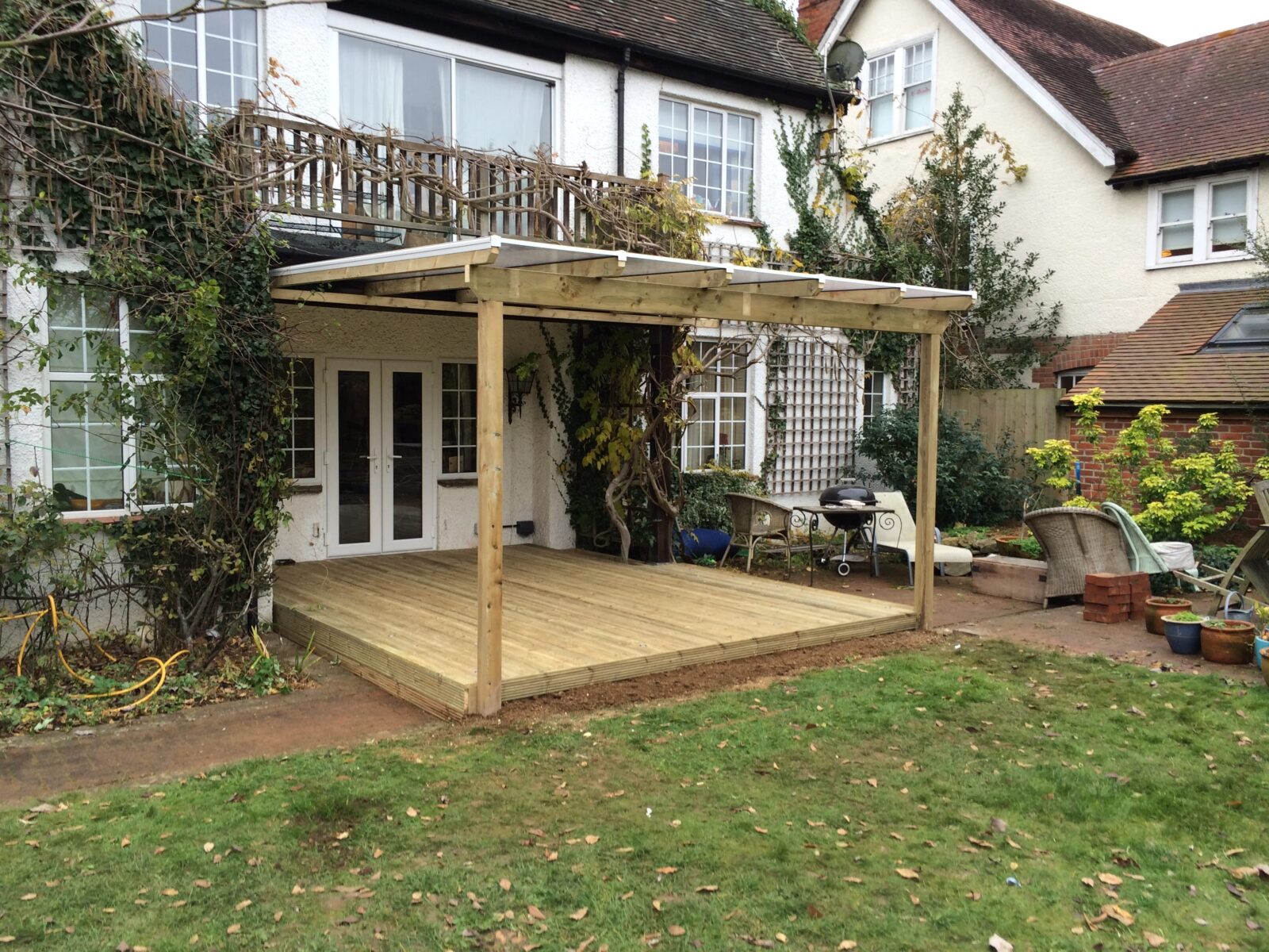 Read more about the article Oxford Wooden Decking Job