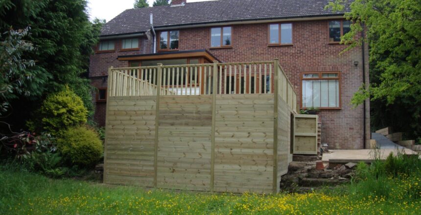 Cumnor Hill Decking